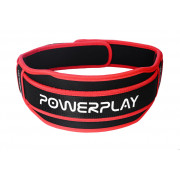 Пояс для важкої атлетики PowerPlay 5545 Чорно-Червоний (Неопрен) M