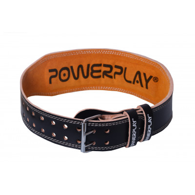 Пояс для важкої атлетики PowerPlay 5084 Чорно-Жовтий L Пояс для важкої атлетики PowerPlay 5084 Чорно-Жовтий L