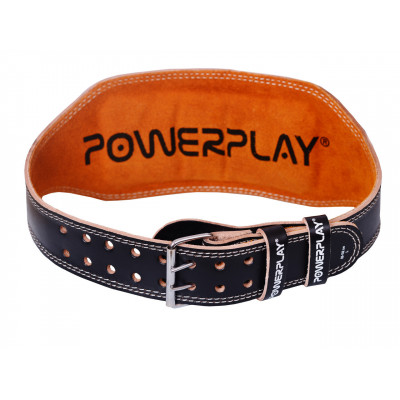 Пояс для важкої атлетики PowerPlay 5086 Чорно-Коричневий M Пояс для важкої атлетики PowerPlay 5086 Чорно-Коричневий M