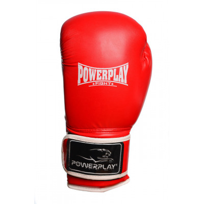 Боксерські рукавиці PowerPlay 3019 Червоні 16 унцій Боксерські рукавиці PowerPlay 3019 Червоні 16 унцій