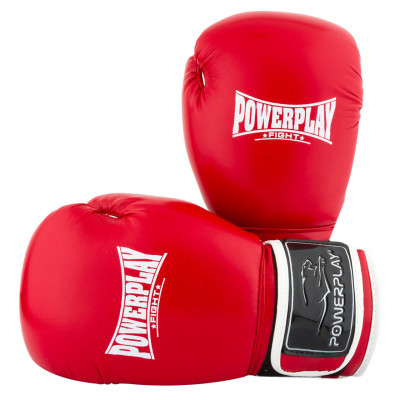 Боксерські рукавиці PowerPlay 3019 Червоні 16 унцій Боксерські рукавиці PowerPlay 3019 Червоні 16 унцій