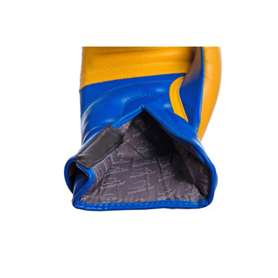 Боксерські рукавиці PowerPlay 3021 Ukraine Синьо-Жовті 16 унцій Боксерські рукавиці PowerPlay 3021 Ukraine Синьо-Жовті 16 унцій
