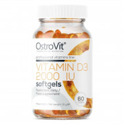 Витамины и минералы OstroVit Vitamin D3 2000 IU (60 caps)