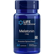 Витамины и минералы life extension melatonin 1 mg (60 capsules)