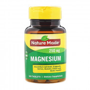 Витамины и минералы nature made magnesium 250 mg (100 tab)