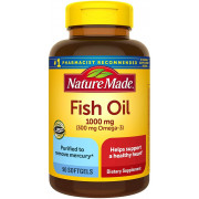 Витамины и минералы natures made fish oil 1000 (90 softgels)