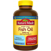 Витамины и минералы natures made fish oil 1000 (150 softgels)