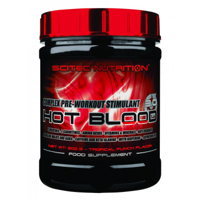 Предтренировочник Scitec Nutrition Hot Blood 3.0 (375 g) Предтренировочник Scitec Nutrition Hot Blood 3.0 (375 g)