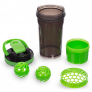 Шейкер TOP SHAKER BOTTLE SP-Sport 500мл цвет зеленый