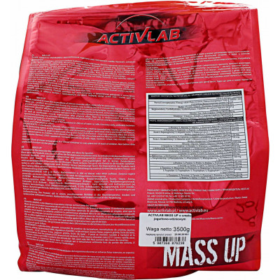 Гейнер ActivLab Mass Up (3.5 kg) Гейнер ActivLab Mass Up (3.5 kg)