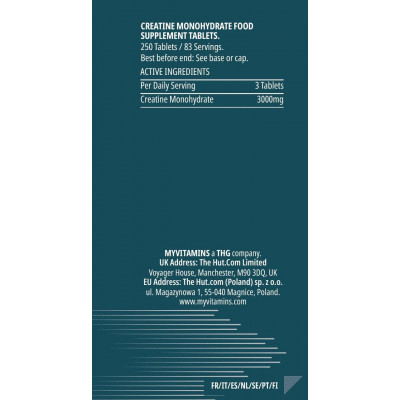 Креатин Myprotein creatine monohydrate (250 tab) Креатин Myprotein creatine monohydrate (250 tab)
