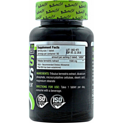 Повышение тестостерона BioTech Tribulus Maximus (90 tabs) Повышение тестостерона BioTech Tribulus Maximus (90 tabs)