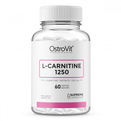 Жиросжигатель OstroVit L-Carnitine 1250 mg (60 caps) Жиросжигатель OstroVit L-Carnitine 1250 mg (60 caps)