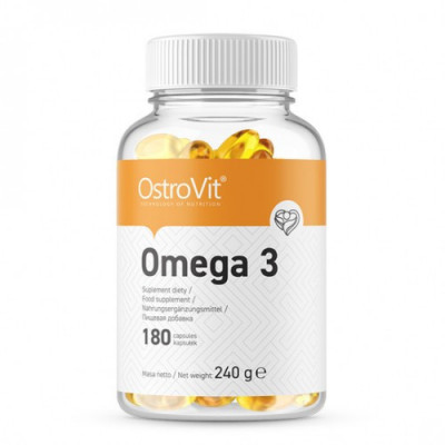 Витамины и минералы Ostrovit Omega 3 (180 caps) Витамины и минералы Ostrovit Omega 3 (180 caps)