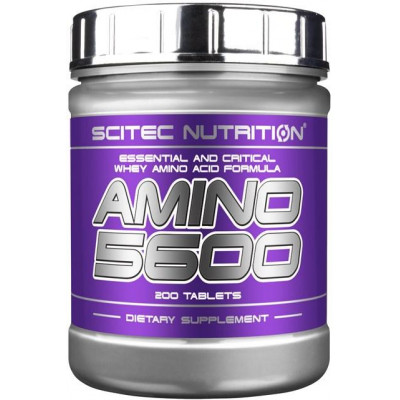 Аминокислоты Scitec Nutrition amino 5600 (200 tabl) Аминокислоты Scitec Nutrition amino 5600 (200 tabl)