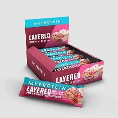 Протеиновый батончики myprotein retail layered protein bar birthday cake (60 g) Протеиновый батончики myprotein retail layered protein bar birthday cake (60 g)