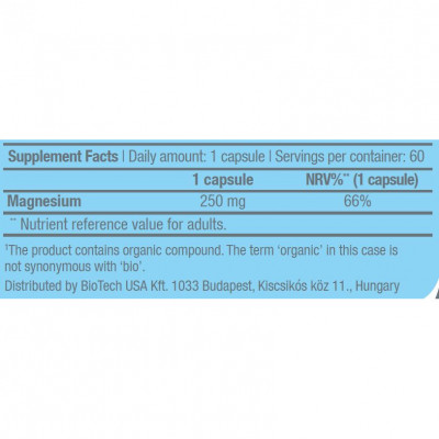 Витамины и минералы Magnesium + Chelate, BioTech (USA) Витамины и минералы Magnesium + Chelate, BioTech (USA)