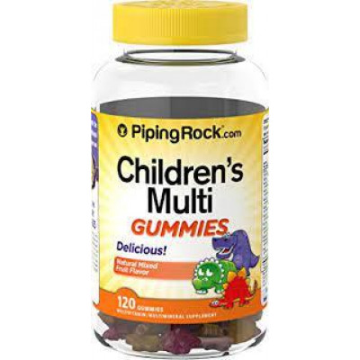 Витамины для детей Piping Rock Children Multi Gummies - (80 Gummies) Витамины для детей Piping Rock Children Multi Gummies - (80 Gummies)