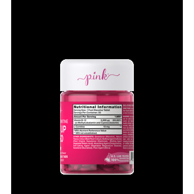 Жироспалюва Pink get up & go B12 + L-Carnitine 50 tablets Жироспалюва Pink get up & go B12 + L-Carnitine 50 tablets