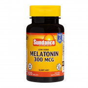 Sundance Vitamins Low Dose Melatonin 300 mcg  (120 Tablets)