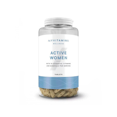 Витамины и минералы MyProtein Active Women Multivitamin (120 tab) Витамины и минералы MyProtein Active Women Multivitamin (120 tab)