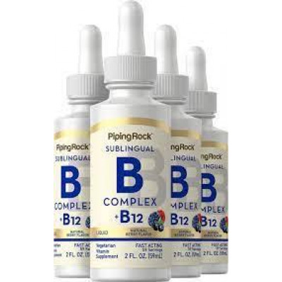 B-Complex Liquid Plus B-12 Sublingual (1200 mcg) B-Complex Liquid Plus B-12 Sublingual (1200 mcg)