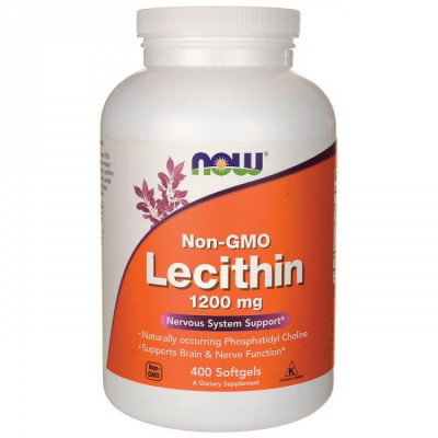 Витамины и минералы Lecithin 1200 mg (400 softgels) Витамины и минералы Lecithin 1200 mg (400 softgels)