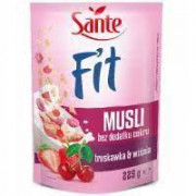 Гранола Sante Granola Fit (300 g) з полуницею та вишнею
