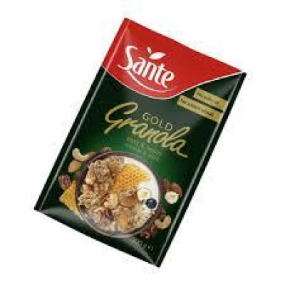 Гранола Sante Granola Fit (300 g) з горіхами та медом Гранола Sante Granola Fit (300 g) з горіхами та медом