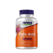 Витамины и минералы Вітаміни NOW Folic Acid B12 (250 tab)