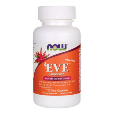 Витамины и минералы для женщин NOW EVE Women's Multiple Vitamin (120 caps) Витамины и минералы для женщин NOW EVE Women's Multiple Vitamin (120 caps)
