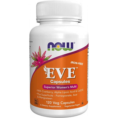 Витамины и минералы для женщин NOW EVE Women's Multiple Vitamin (120 caps) Витамины и минералы для женщин NOW EVE Women's Multiple Vitamin (120 caps)