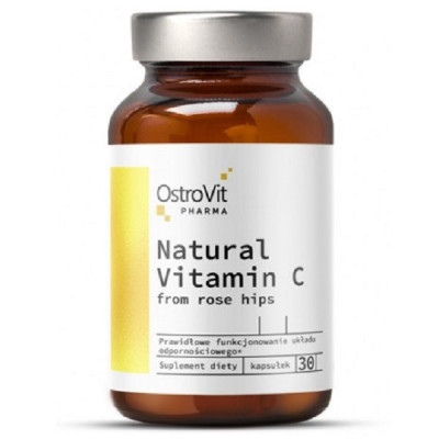 Витамины и минералы OstroVit Pharma Natural Vitamin C (30 caps) Витамины и минералы OstroVit Pharma Natural Vitamin C (30 caps)