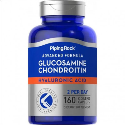 Суставы и сухожилия Piping Rock Advanced Glucosamine Chondroitin Hyaluronic Acid (160 Caplets) Суставы и сухожилия Piping Rock Advanced Glucosamine Chondroitin Hyaluronic Acid (160 Caplets)