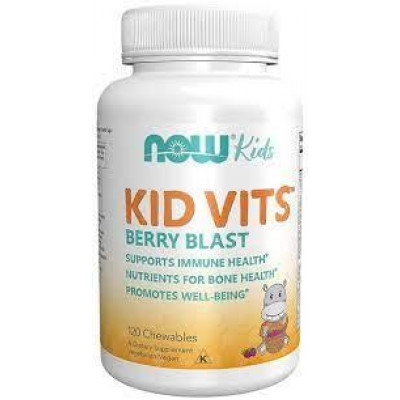 Витамины для детей Now Foods Kid Vits Berry Blast (120 tab) Витамины для детей Now Foods Kid Vits Berry Blast (120 tab)
