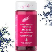 Витамины для детей Pink Teen Girl Multi + B-12 & Cranberry  (72 Gummies)
