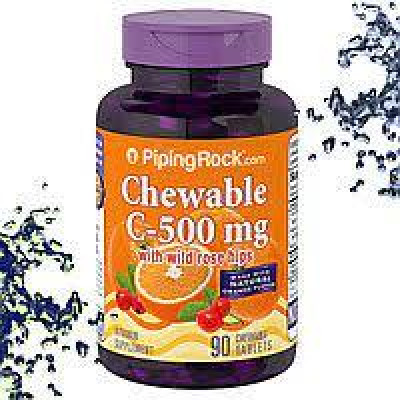 Витамины Piping Rock Chewable Vitamin-C (500 mg 90 tab) Витамины Piping Rock Chewable Vitamin-C (500 mg 90 tab)
