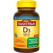 Витамины и минералы Nature Made витамин D3 2000 IU (250 tab)