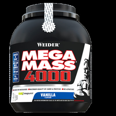 Гейнер Weider Mega Mass 4000 (3000g) Гейнер Weider Mega Mass 4000 (3000g)