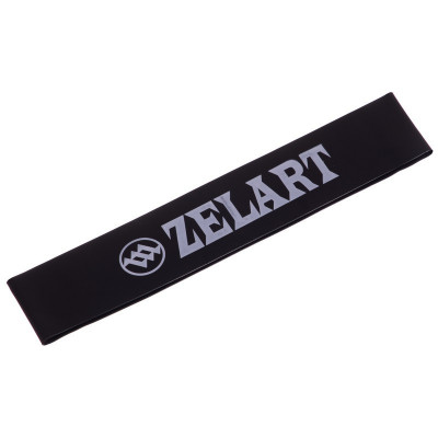 Резинка для фитнеса LOOP BANDS Zelart XL черный Резинка для фитнеса LOOP BANDS Zelart XL черный