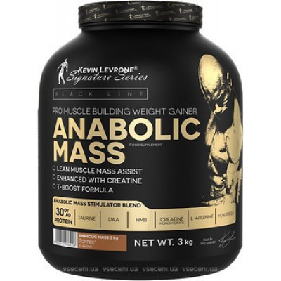 Гейнер Kevin Levrone Anabolic Mass 40% Protein (3 kg) Гейнер Kevin Levrone Anabolic Mass 40% Protein (3 kg)