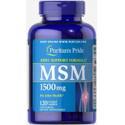 Puritan's Pride, MSM 1500 mg 120 Сoated Сaplets