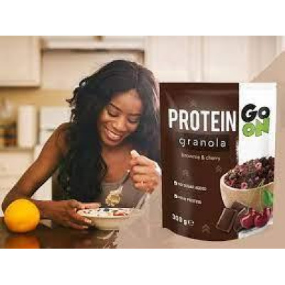 Гранола Go On Nutrition Protein Granola Brownie Cherry (300 g) Гранола Go On Nutrition Protein Granola Brownie Cherry (300 g)
