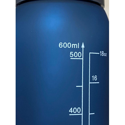 Пляшка для води CASNO 600 мл KXN-1196 Синя з соломинкою Пляшка для води CASNO 600 мл KXN-1196 Синя з соломинкою