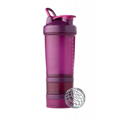 Шейкер спортивний BlenderBottle ProStak 22oz/650ml з 2-ма контейнерами Plum (Original) Шейкер спортивний BlenderBottle ProStak 22oz/650ml з 2-ма контейнерами Plum (Original)