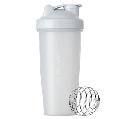 Шейкер спортивний BlenderBottle Classic 28oz/820ml White (Original) Шейкер спортивний BlenderBottle Classic 28oz/820ml White (Original)