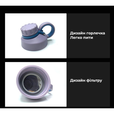 Пляшка для води CASNO 500 мл KXN-1234 Фіолетова Пляшка для води CASNO 500 мл KXN-1234 Фіолетова