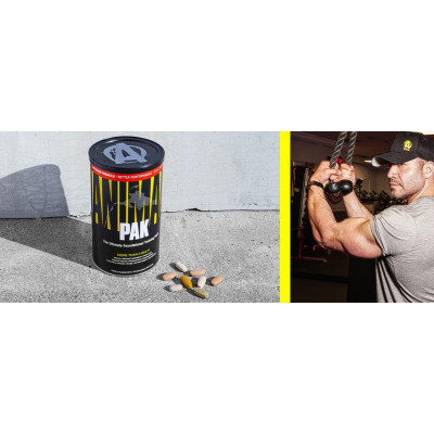 Витамины и минералы Universal Animal Pak REFORMULATED PAK MULTIVITAMIN (44 pak) Витамины и минералы Universal Animal Pak REFORMULATED PAK MULTIVITAMIN (44 pak)