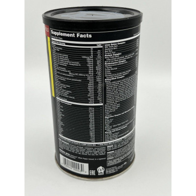 Витамины и минералы Universal Animal Pak REFORMULATED PAK MULTIVITAMIN (44 pak) Витамины и минералы Universal Animal Pak REFORMULATED PAK MULTIVITAMIN (44 pak)