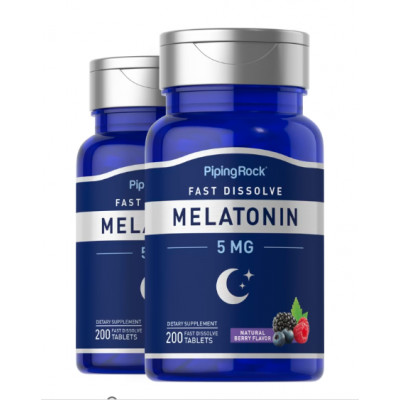 Piping Rock Melatonin 5 mg 200 tabl Piping Rock Melatonin 5 mg 200 tabl